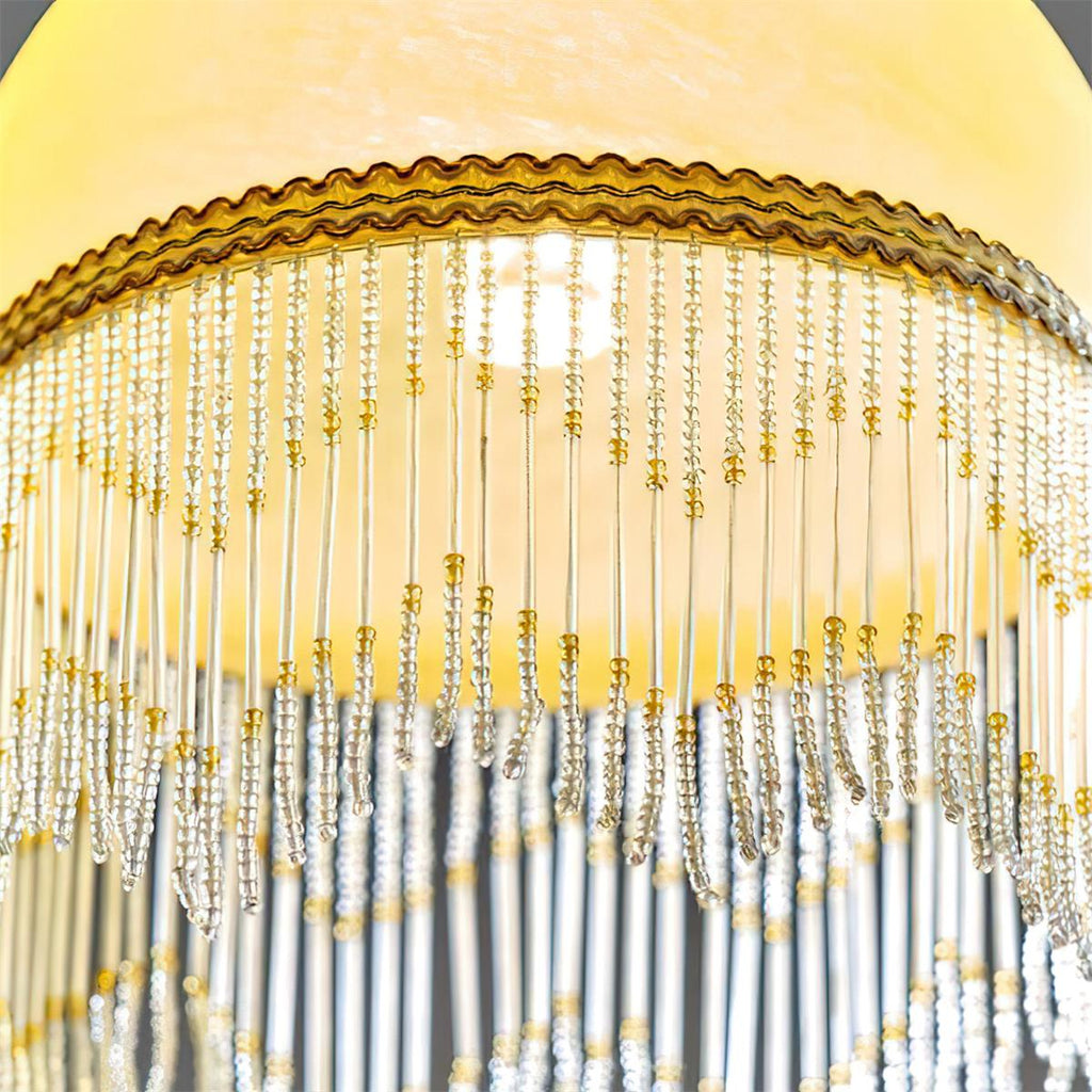 Vili Tassel Pendant Lamp Dome Fringed Beaded