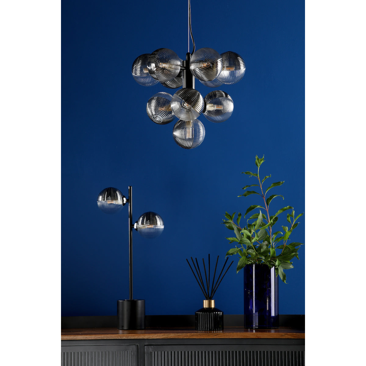Alnorel 10-light Individual Creativity Glass Chandelier