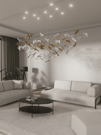 Arinan Floral Glass Chandelier