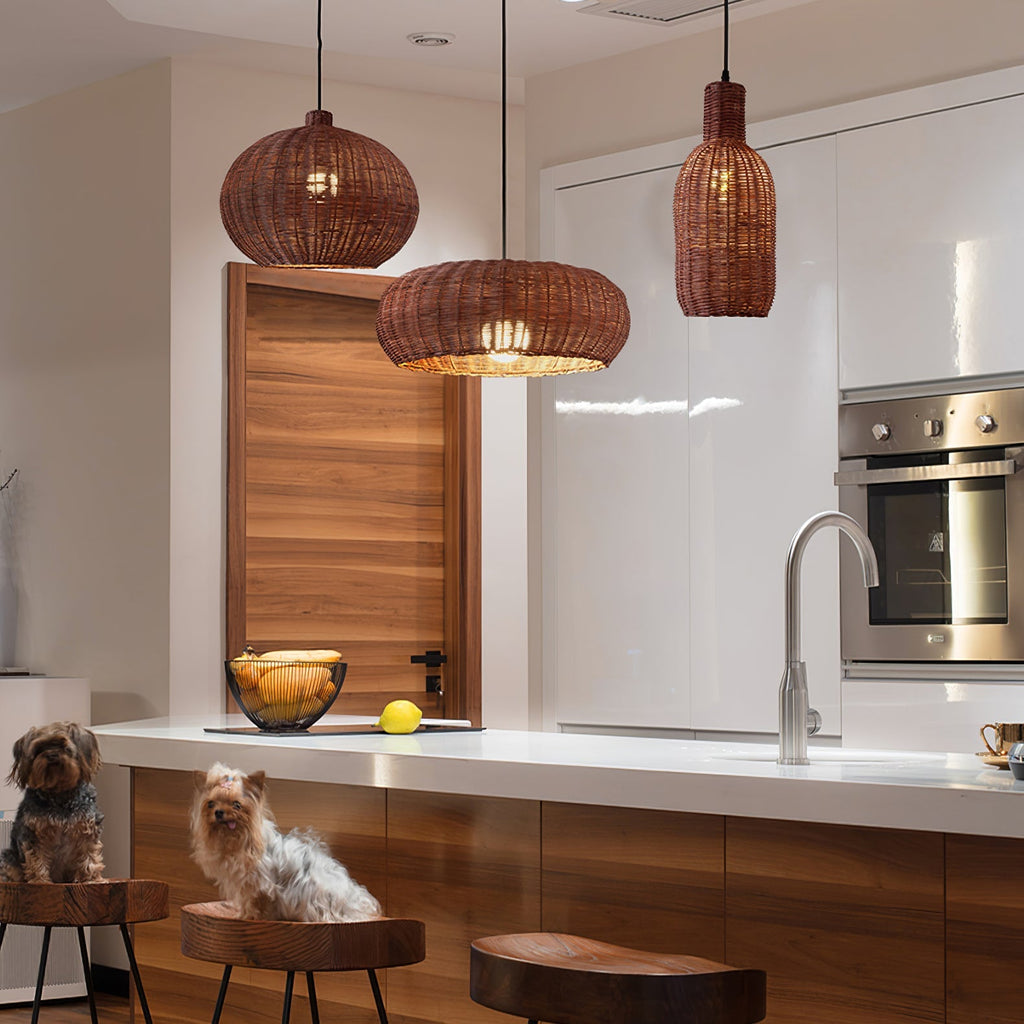Savana Rattan Pendant Light