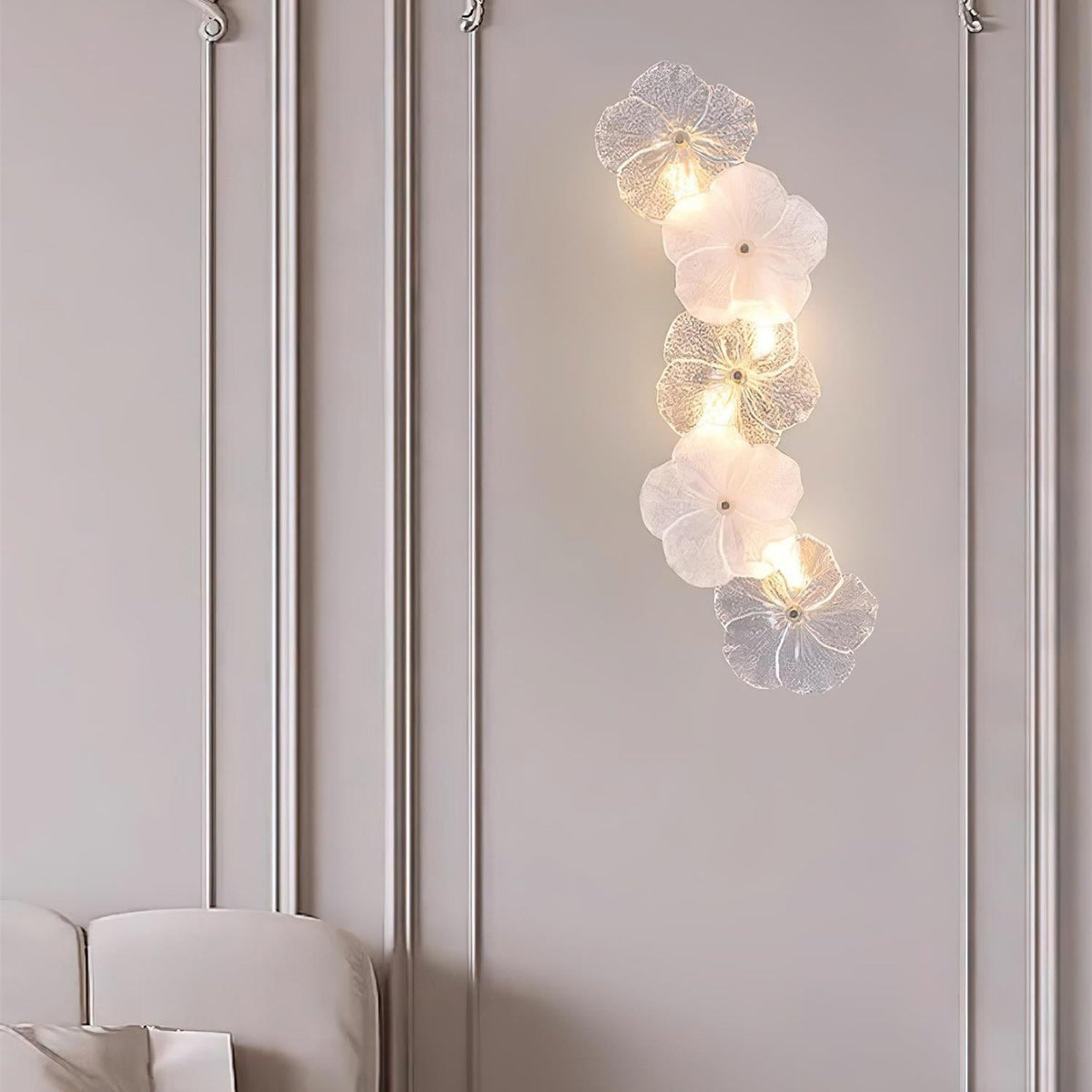 Givelle Floral Wall Lamp