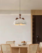 Cat Pendant Lamp Glossy Dome Wood Ears