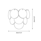 Vivelle Wall Light Ethereal Glass Petal