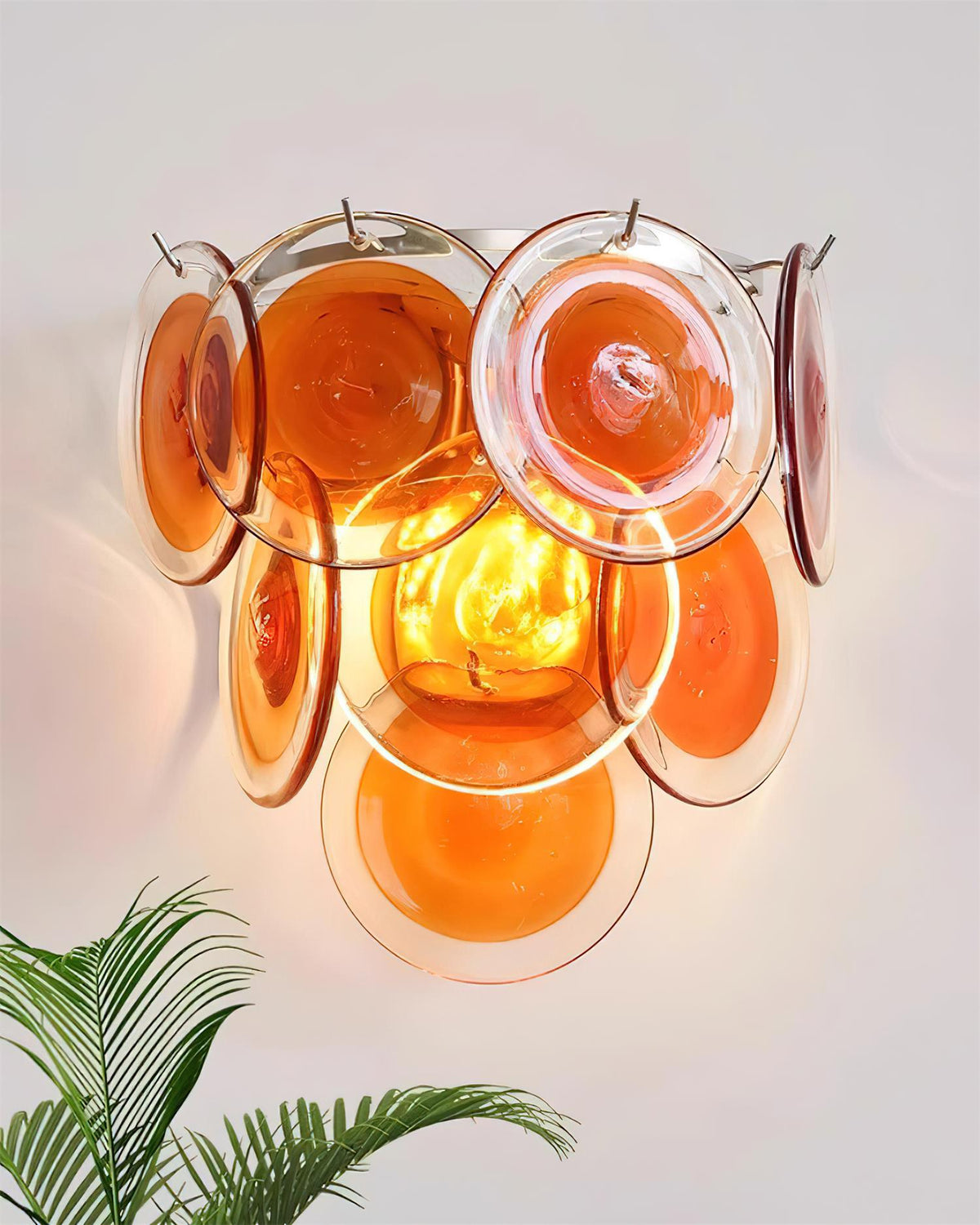 Vivelle Wall Light Ethereal Glass Petal