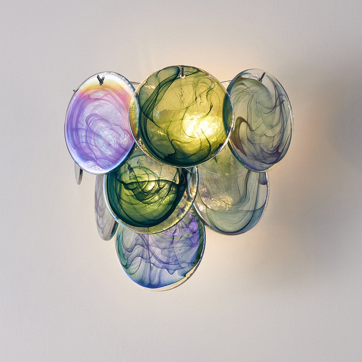 Vivelle Wall Light Ethereal Glass Petal