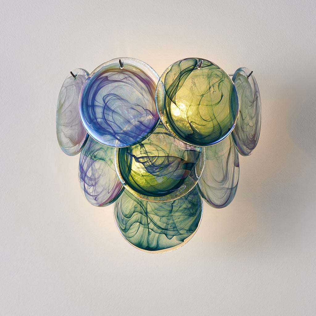 Vivelle Wall Light Ethereal Glass Petal