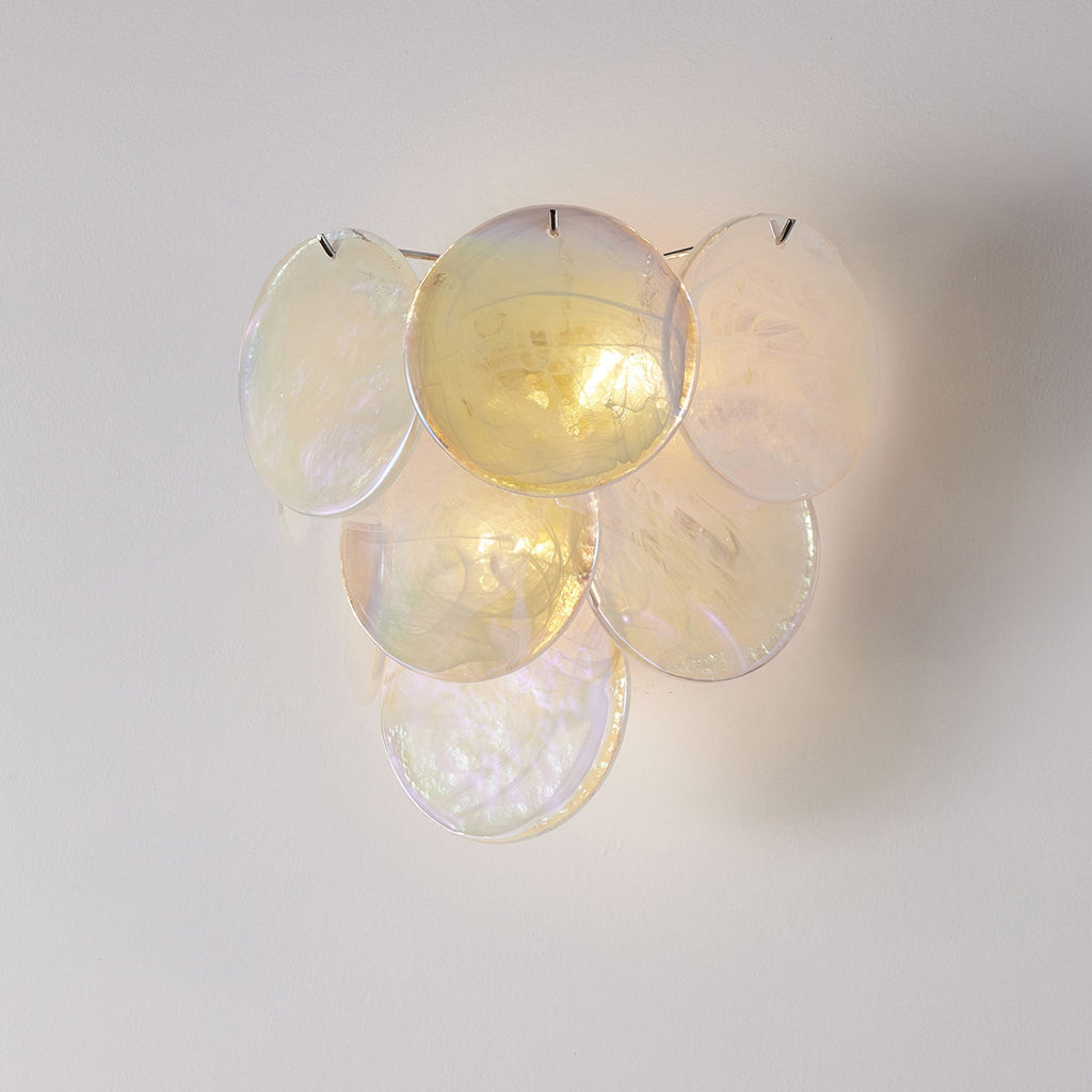 Vivelle Wall Light Ethereal Glass Petal