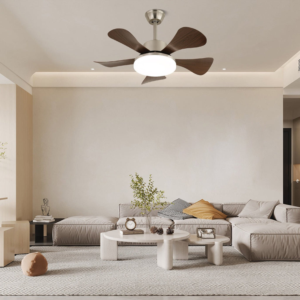 Aveline Modern Wood Ceiling Fan Light
