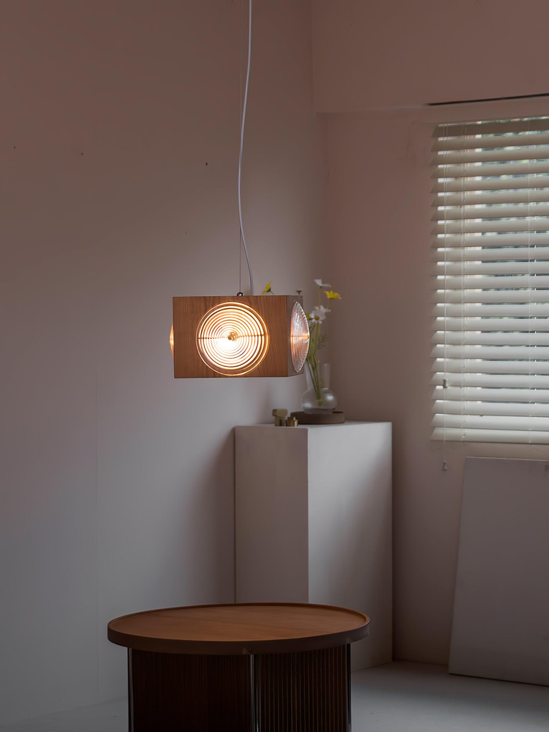 Allaeira Premium Nordic Art Wood Pendant Lamp
