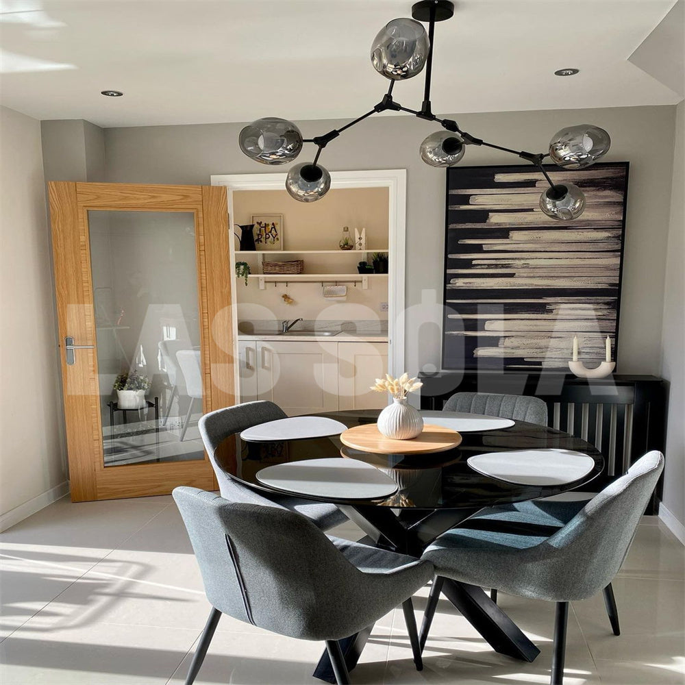Valentina Nordic Modern Glass Pendant Light Bubble - image 2