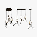 Mira Retro Modern Iron Man Pendant Light Living Room