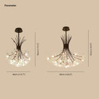 Arisha Modern Art Deco Crystal Sputnik Chandelier