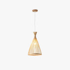 Ritta Pendant Light Rattan Modern, Hand-woven, Hotels