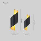Ray Modern Conch Shape Indoor Wall Lamp