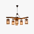 Epoch Retro LED Chandelier Wood Restaurant/Living Room/Bar