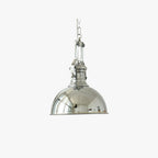 Silva Industrial LED Pendant Light Chrome Living/Bedroom