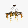 Nest Industrial LED Chandelier Bar Living Room