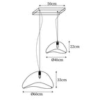 Aneko Chandelier Wabi-Sabi Organic Elegance