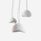 Chandelier Wabi-Sabi Pebble Cluster Organic Form Minimalist Artistic