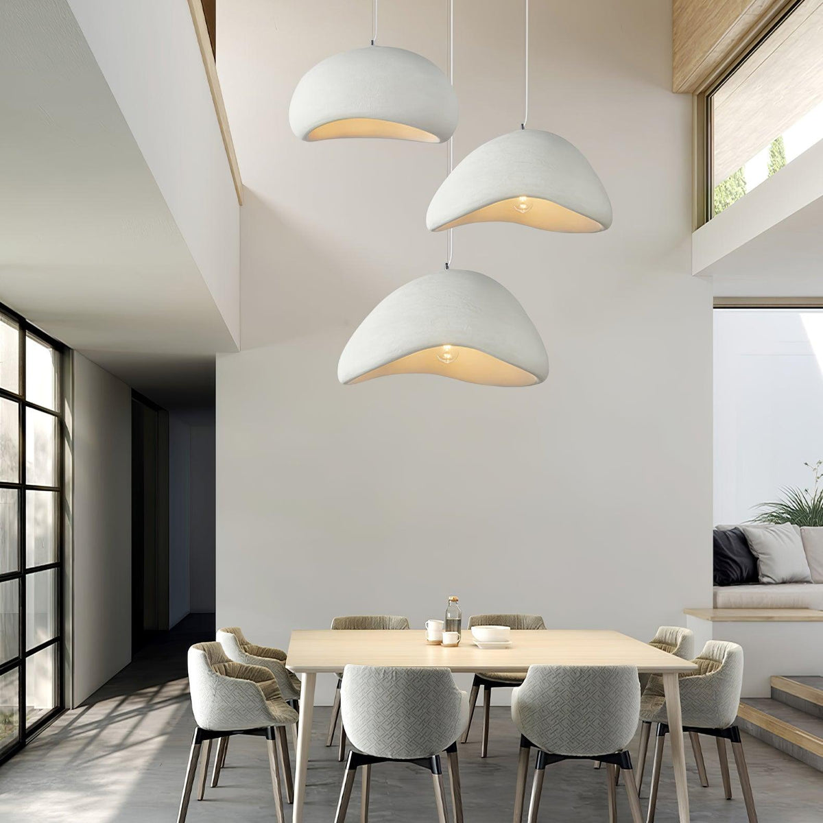 Aneko Chandelier Wabi-Sabi Organic Elegance