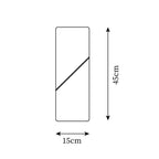 Wall Lamp 3D Geometric Panels Layered Light Art Remote Dimming Modern
