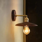 Arloxd Brass Rustic Wall Lamp