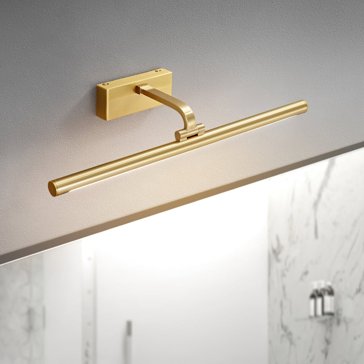Lumare Brass Minimalist Wall Lamp