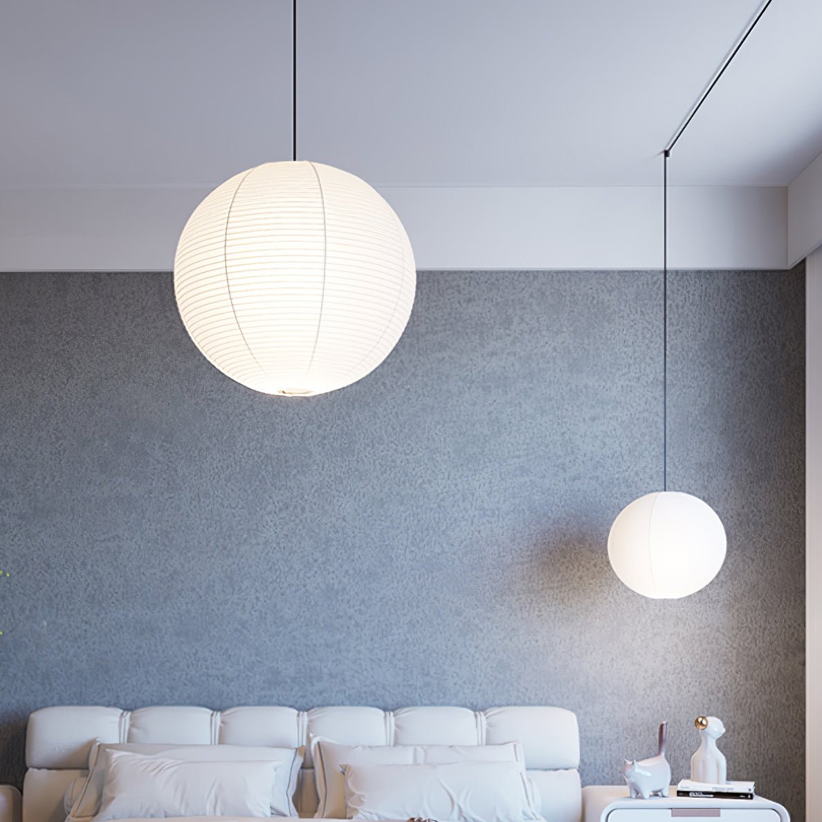Vespace Paper Vintage Pendant Light