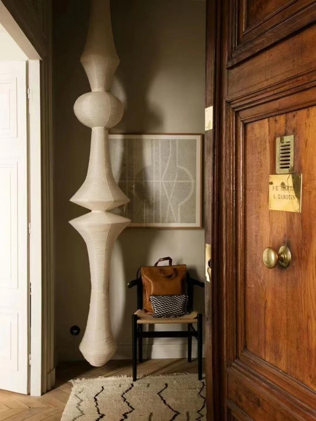 Veyran Paper Artistic Pendant Light