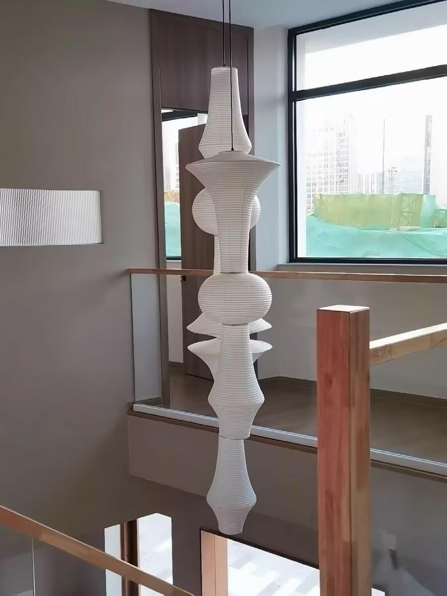 Veyran Paper Artistic Pendant Light