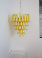 Aurora Chandelier Murano Glass Petal Wave
