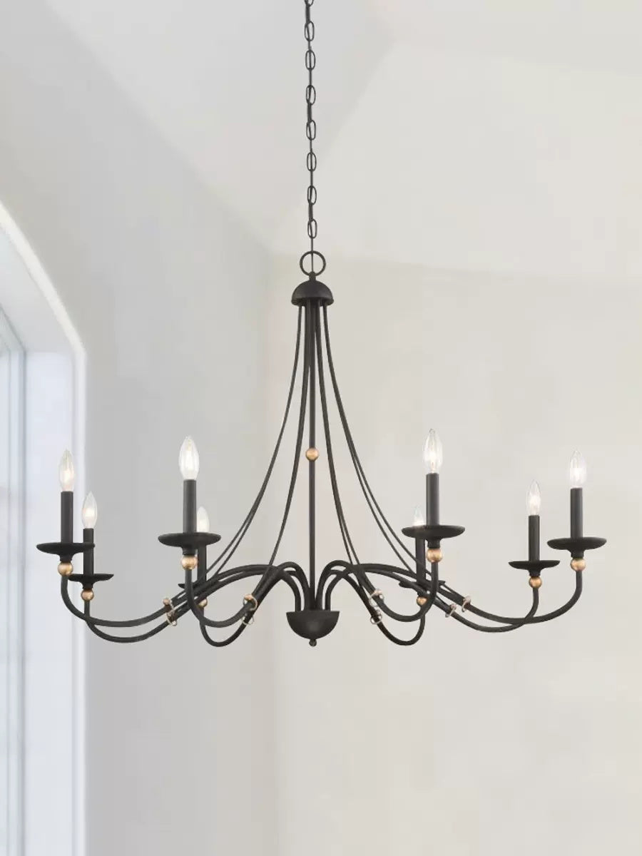 Amaran Vintage Industrial County Chandelier