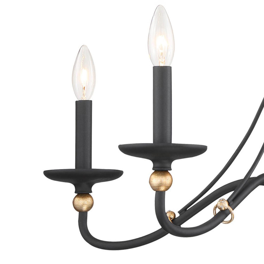 Amaran Vintage Industrial County Chandelier