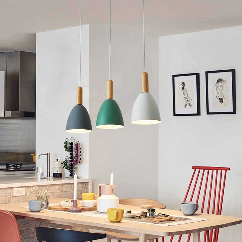 Valentina Modern Minimalist LED Pendant Light /Wood Living Room/Bedroom