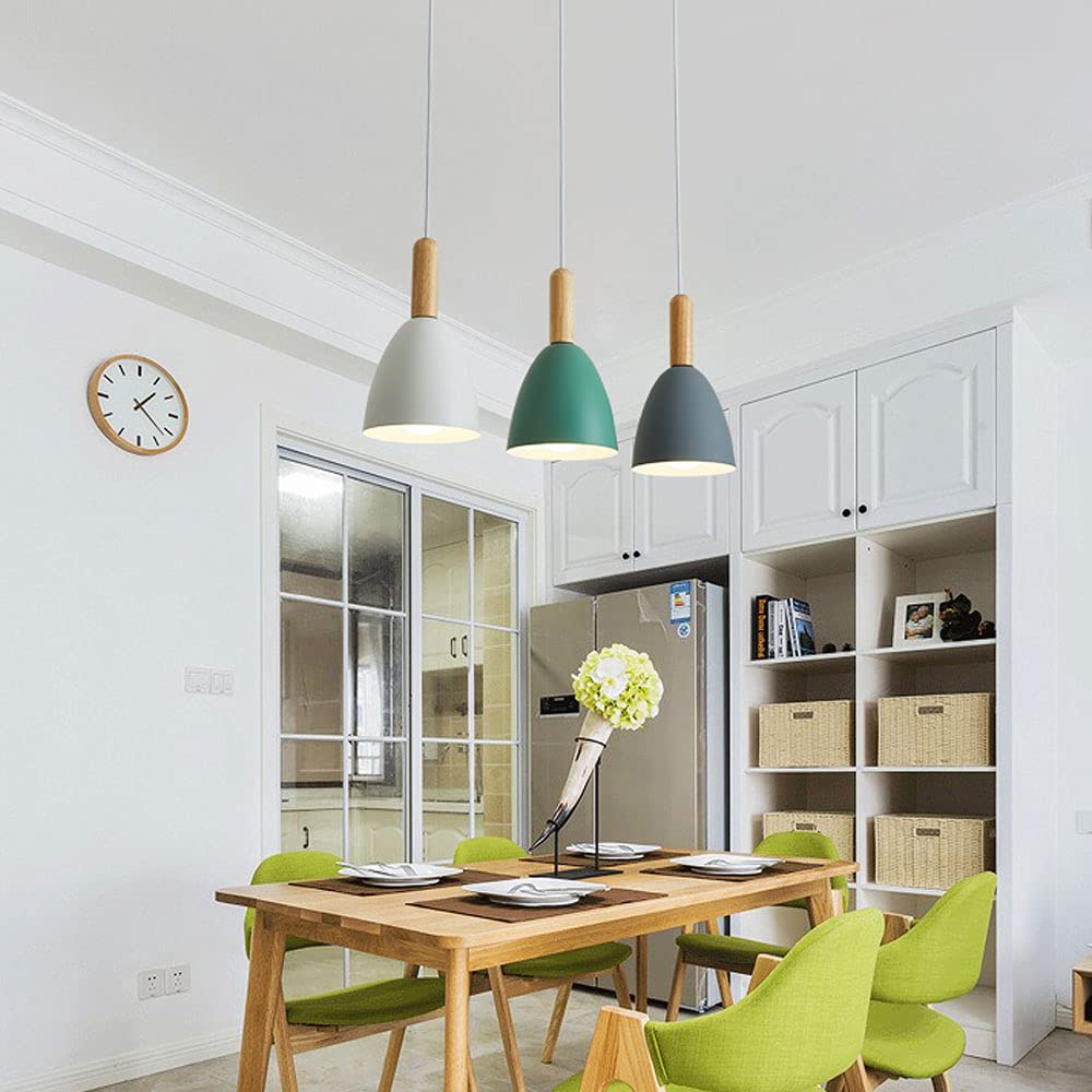 Valentina Modern Minimalist LED Pendant Light /Wood Living Room/Bedroom