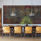 Goose White Alabaster Copper Pendant Lamp