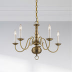 Mydorisra Vintage Industrial Chandelier