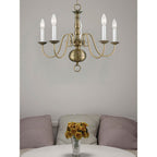Mydorisra Vintage Industrial Chandelier