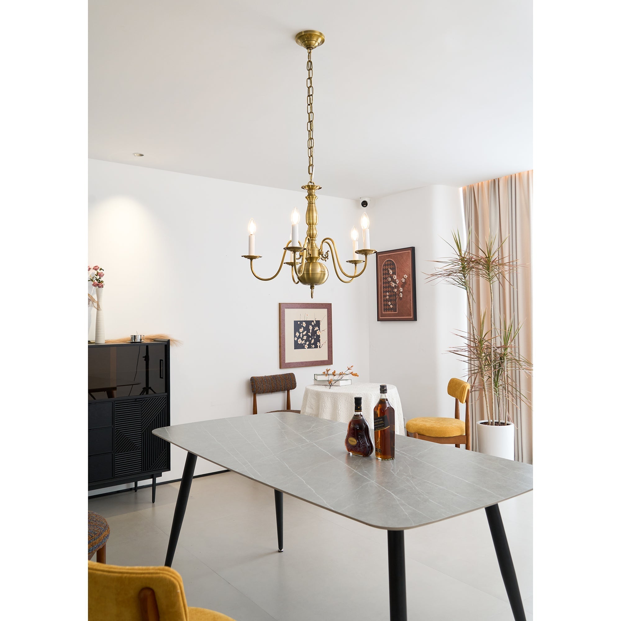 Mydorisra Vintage Industrial Chandelier
