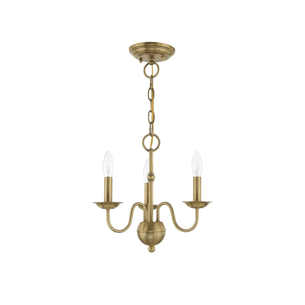 Avvarir Vintage Industrial Brass Chandelier