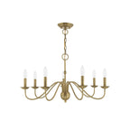 Avvarir Vintage Industrial Brass Chandelier