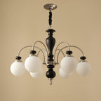 Solara Chandelier Classic Wooden Brass - image 2