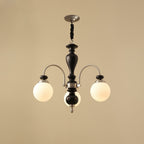 Solara Chandelier Classic Wooden Brass - image 9