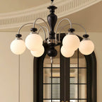 Solara Chandelier Classic Wooden Brass - image 23