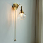 Valentina Vintage Glass Wall Lamp