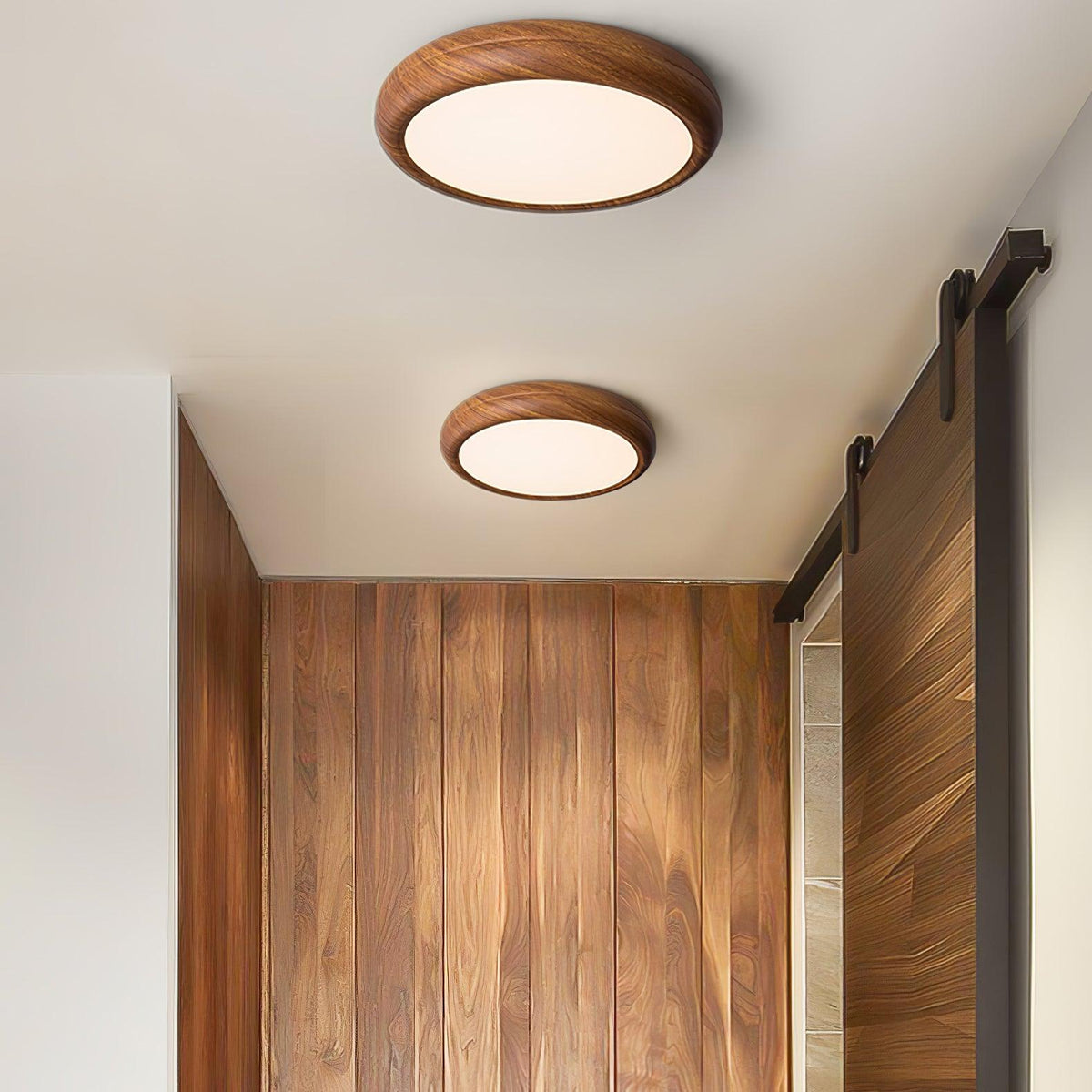 Muto Acrylic Grain Round  Ceiling Light - image 4