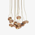Zasorir Sculptural Marble Cluster Pendant Light