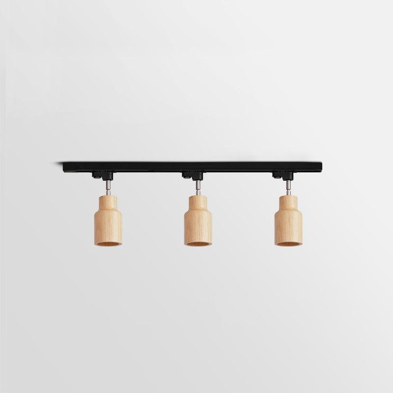 Aim Wood Track Ceiling Light  Spotlight