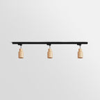 Aim Wood Track Ceiling Light  Spotlight
