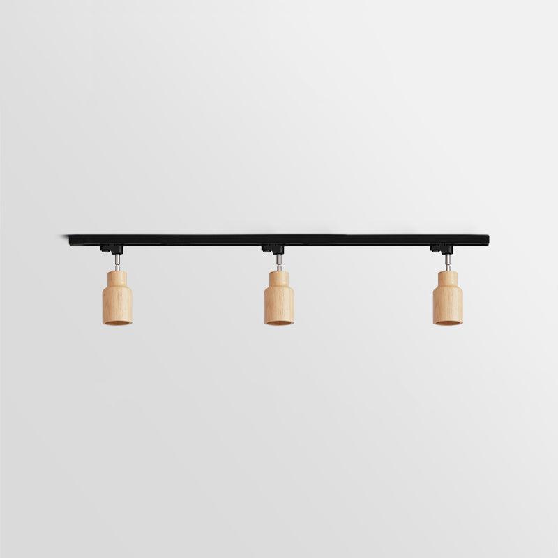 Aim Wood Track Ceiling Light  Spotlight